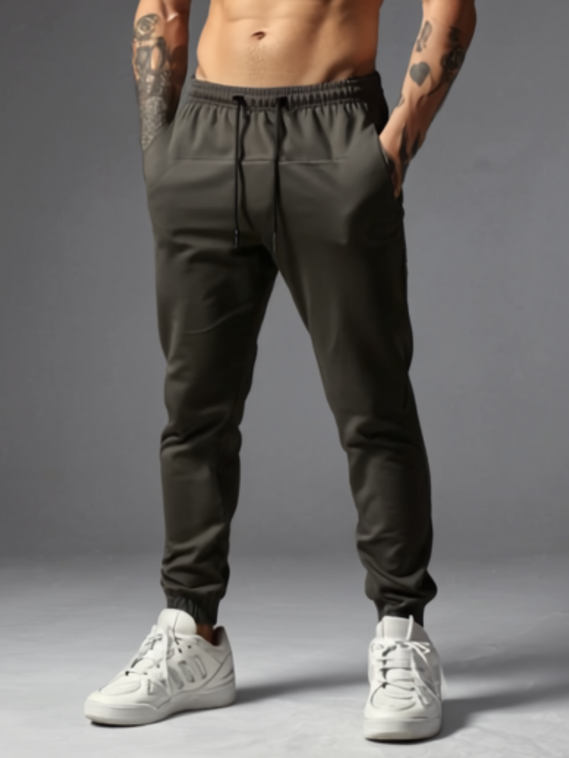 Calça Masculina Jogger Fit com Elastano – Academia e Casual
