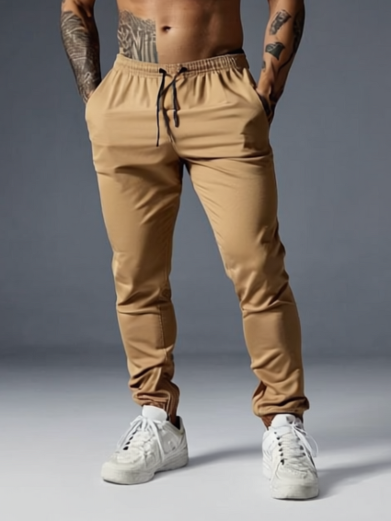Calça Masculina Jogger Fit com Elastano – Academia e Casual