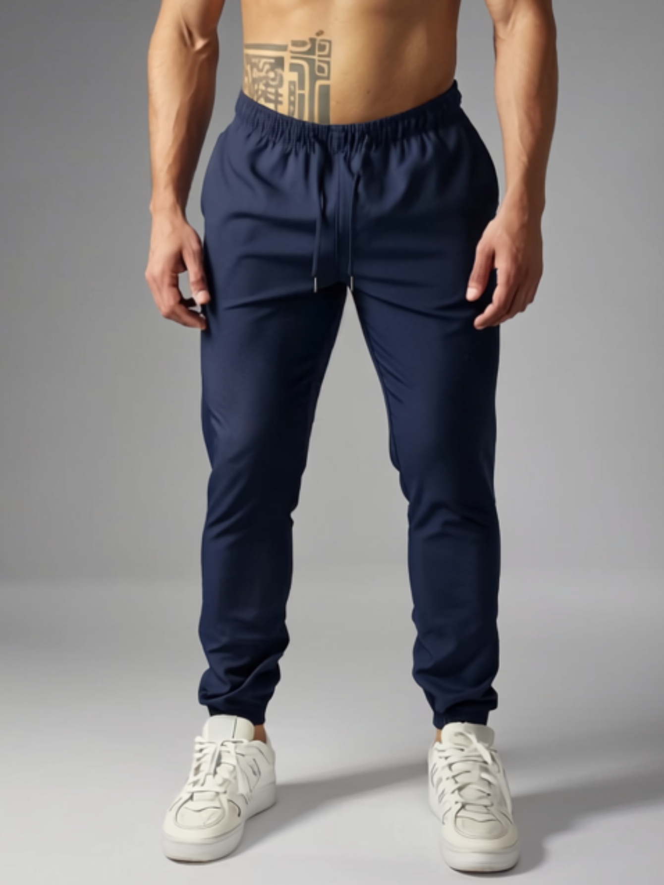 Calça Masculina Jogger Fit com Elastano – Academia e Casual