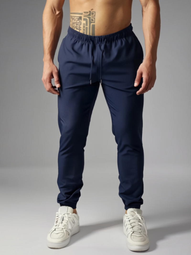 Calça Masculina Jogger Fit com Elastano – Academia e Casual
