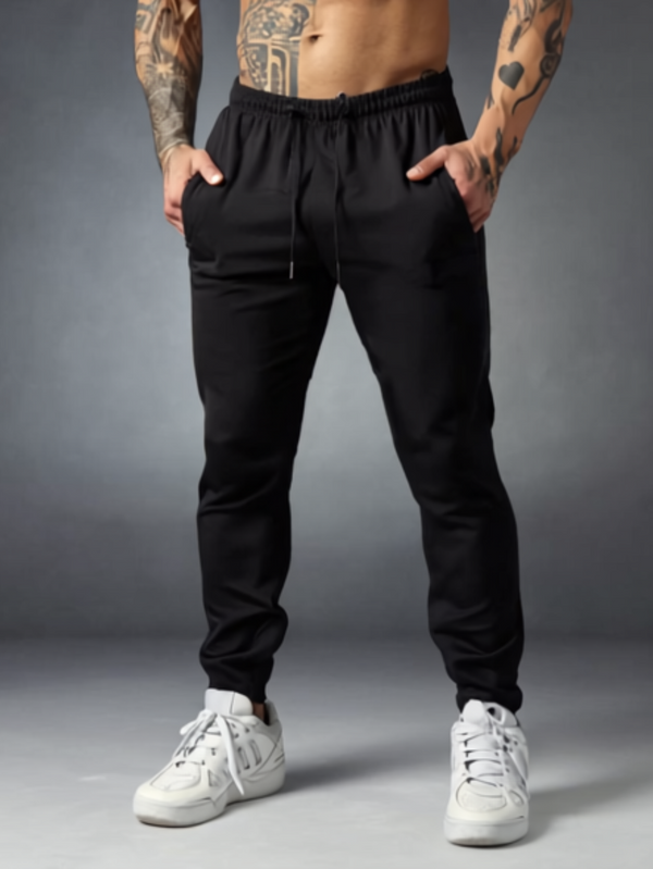 Calça Masculina Jogger Fit com Elastano – Academia e Casual