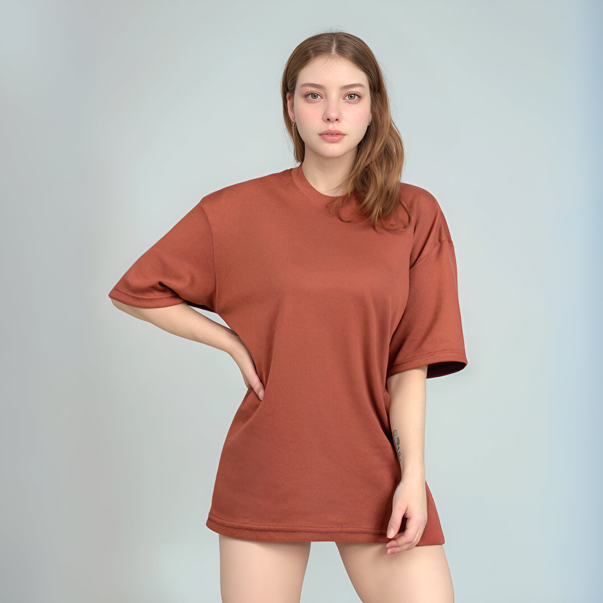 Mutum Blusa Oversized Feminina Fitness Academia Treino e Dia a Dia
