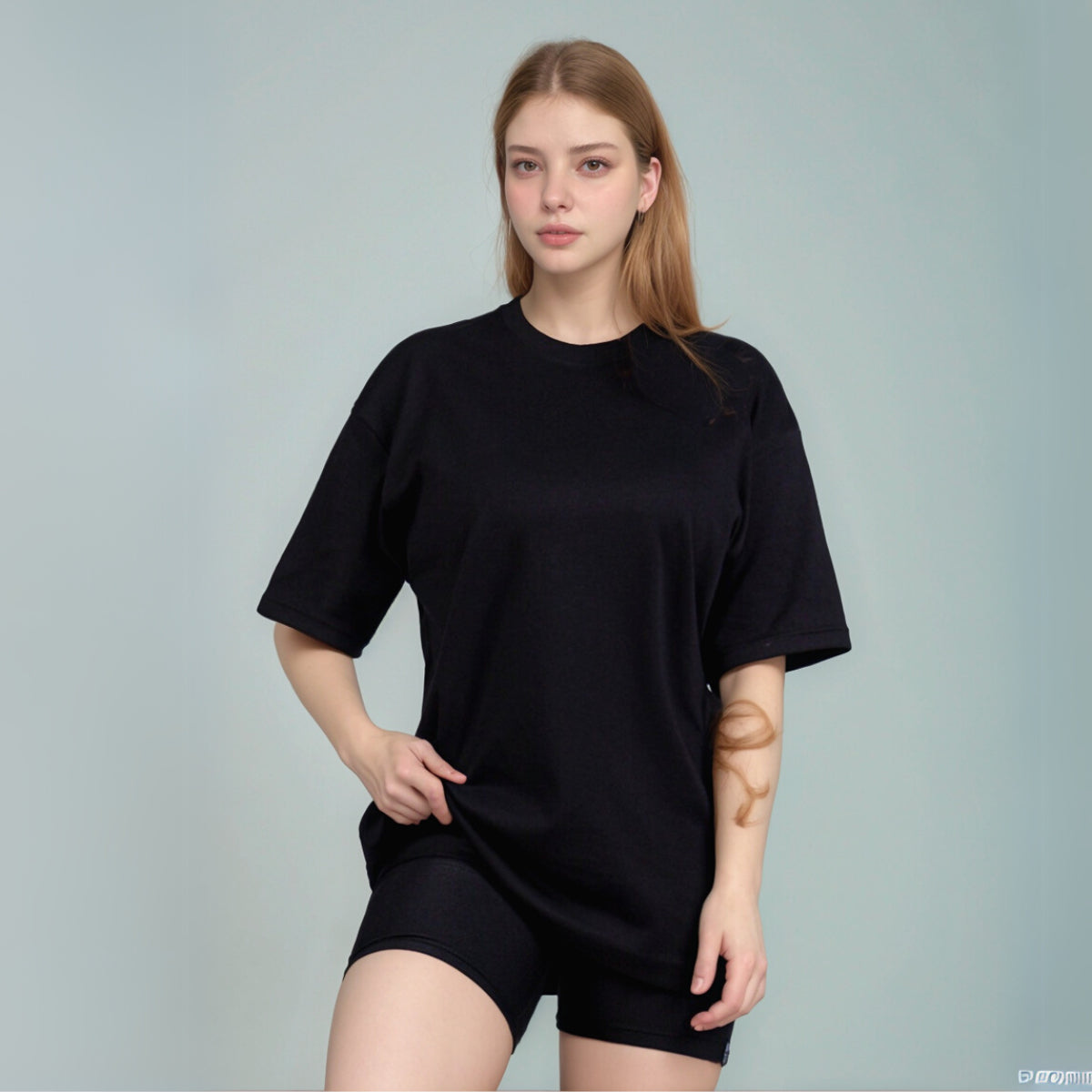 Mutum Blusa Oversized Feminina Fitness Academia Treino e Dia a Dia