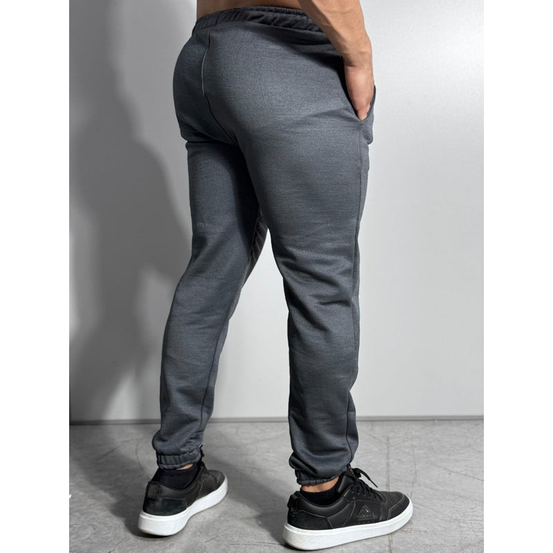 Calça Moletom Masculina Inverno Academia Flanelada Peluciada Frio Inverno