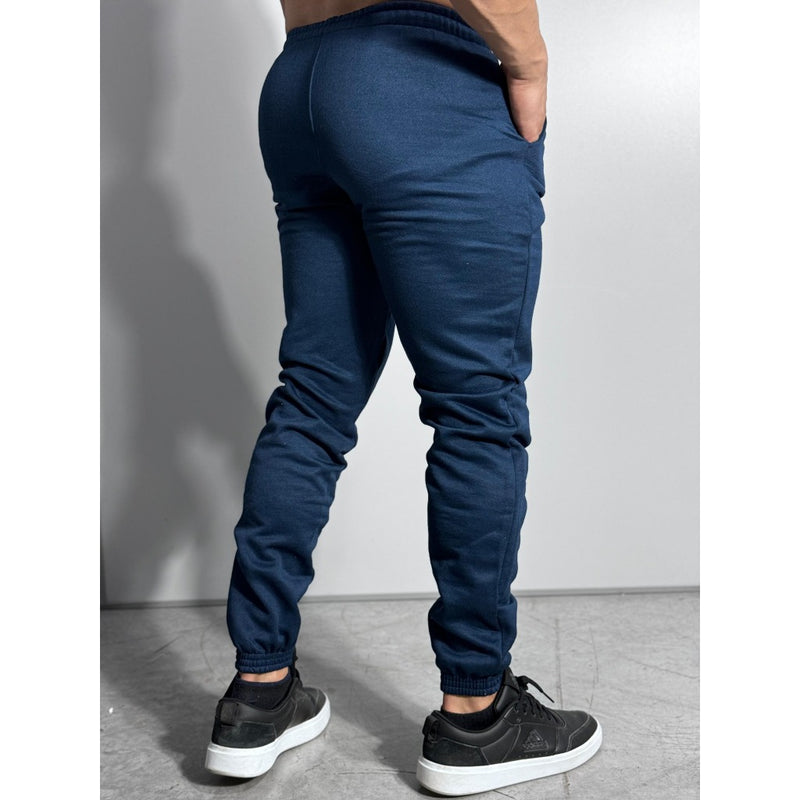 Calça Moletom Masculina Inverno Academia Flanelada Peluciada Frio Inverno