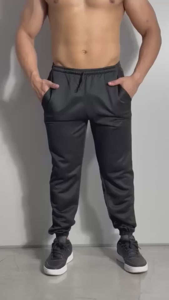 Calça Moletom Masculina Inverno Academia Flanelada Peluciada Frio Inverno