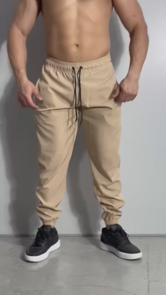 Calça Masculina Jogger Fit com Elastano – Academia e Casual